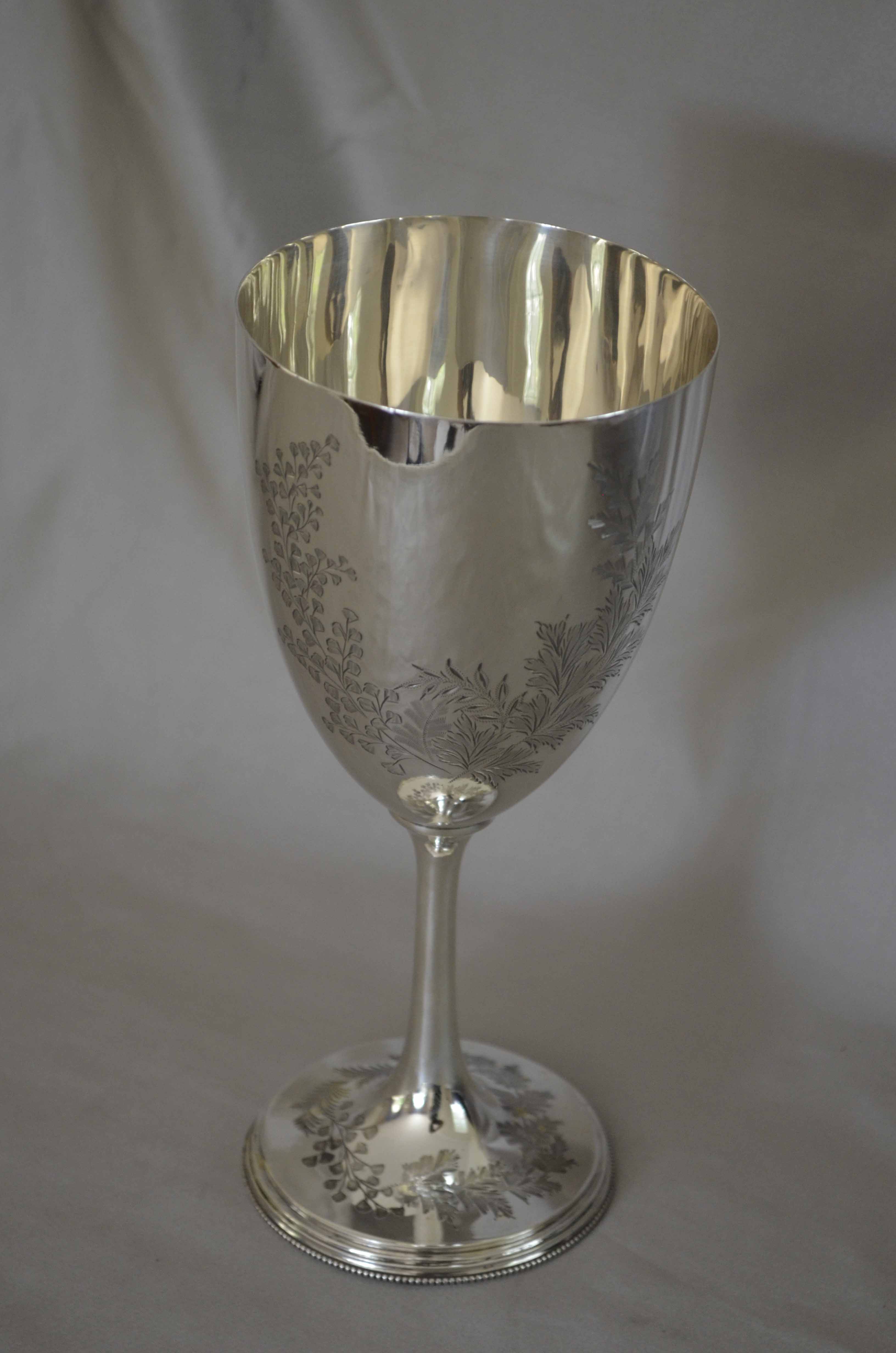 wine goblets